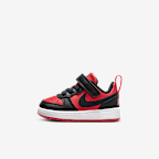 Nike Court Borough Low Recraft Shoes Red Size 6